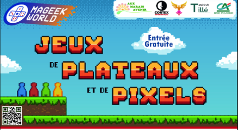 Salon du Jeux de Plateau et de Pixels